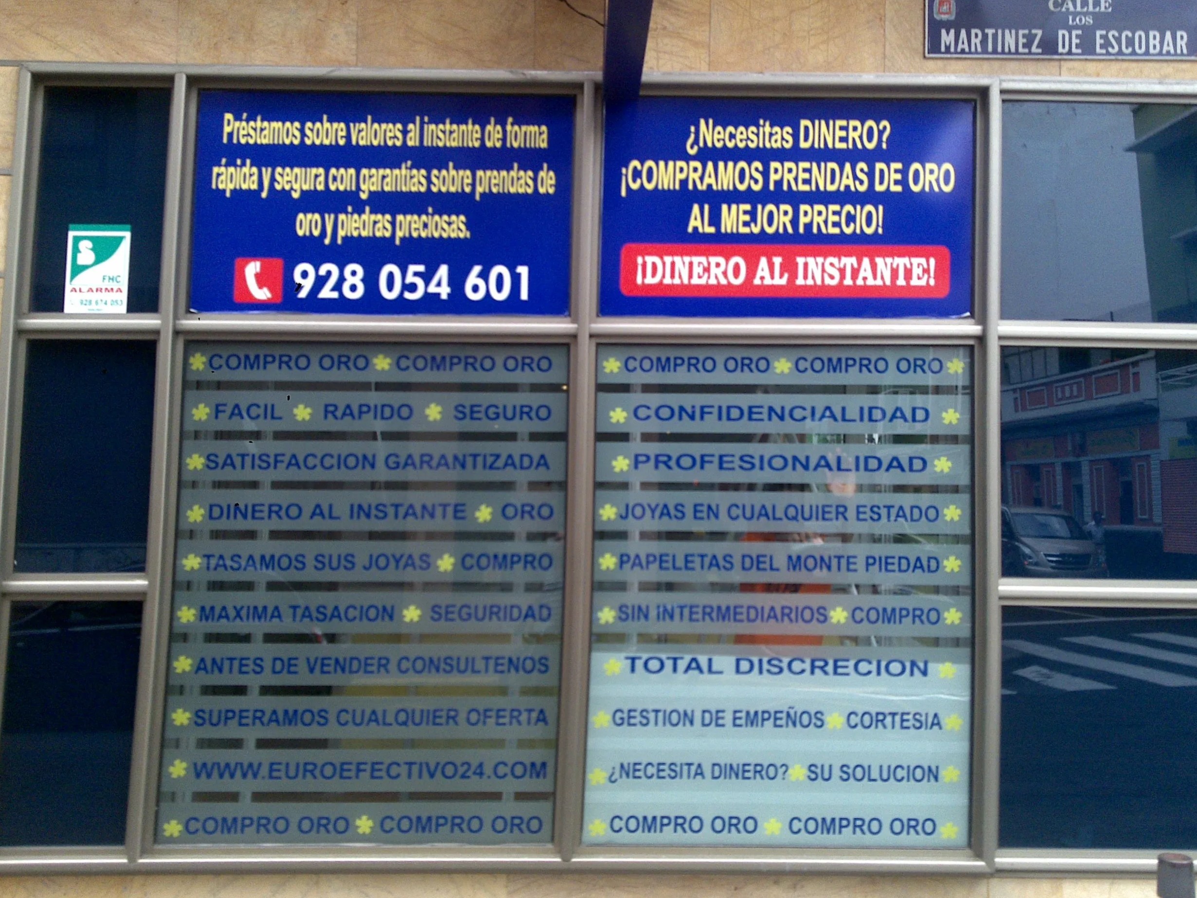 Vinilo para escaparate